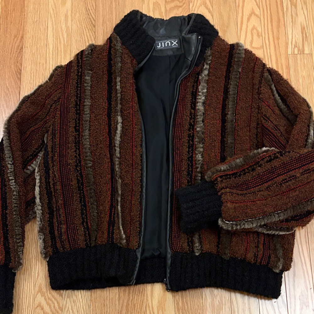 Jinx Women's Brown Bomber Jacket